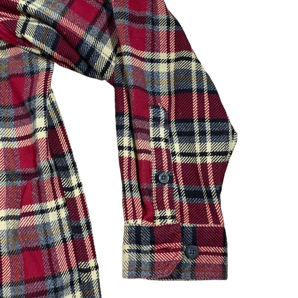 Outdoor Life Multicolor Plaid Button Up Shirt Flannel Long Sleeve Mens Size XL - Picture 6 of 11